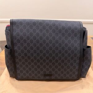 Gucci GG Supreme Canvas Diaper Bag